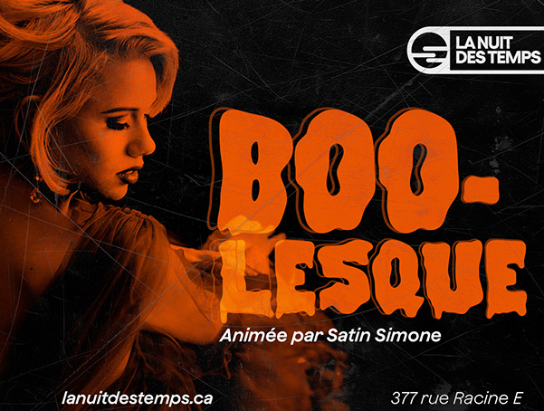 BOO-LESQUE – Soirée Burlesque spéciale Halloween